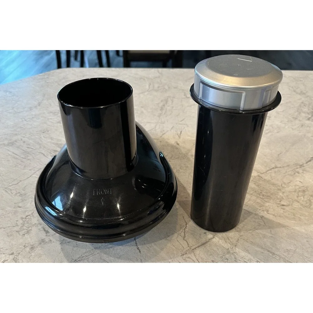 Omega Mega Mouth Fruit Vegetable Juicer BMJ330 Replacement Lid And Pusher‎ EUC